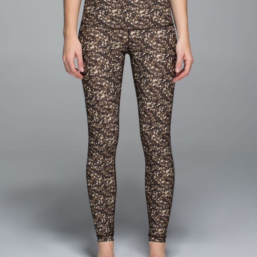 Lululemon Shine TightShimmy Shimmer Multi